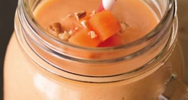 Licuado de papaya.