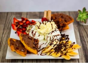 Waffle de Nutella