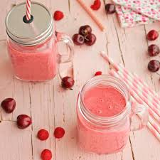 Bebida Con Tapioca, Sabor Cereza