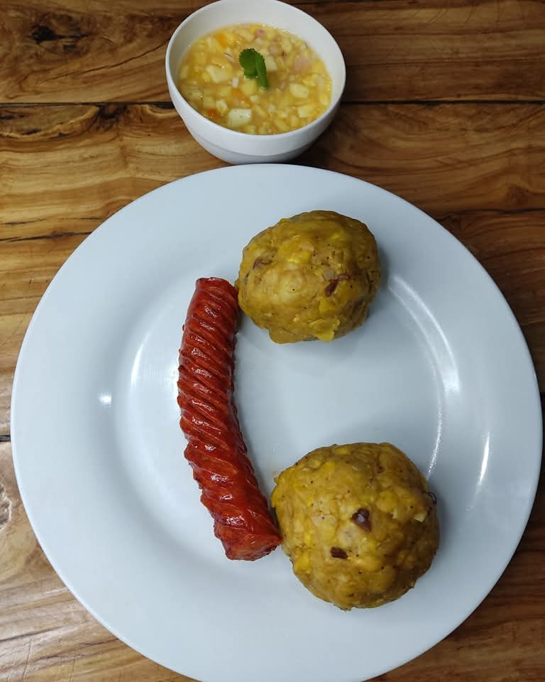 Tacacho con Chorizo
