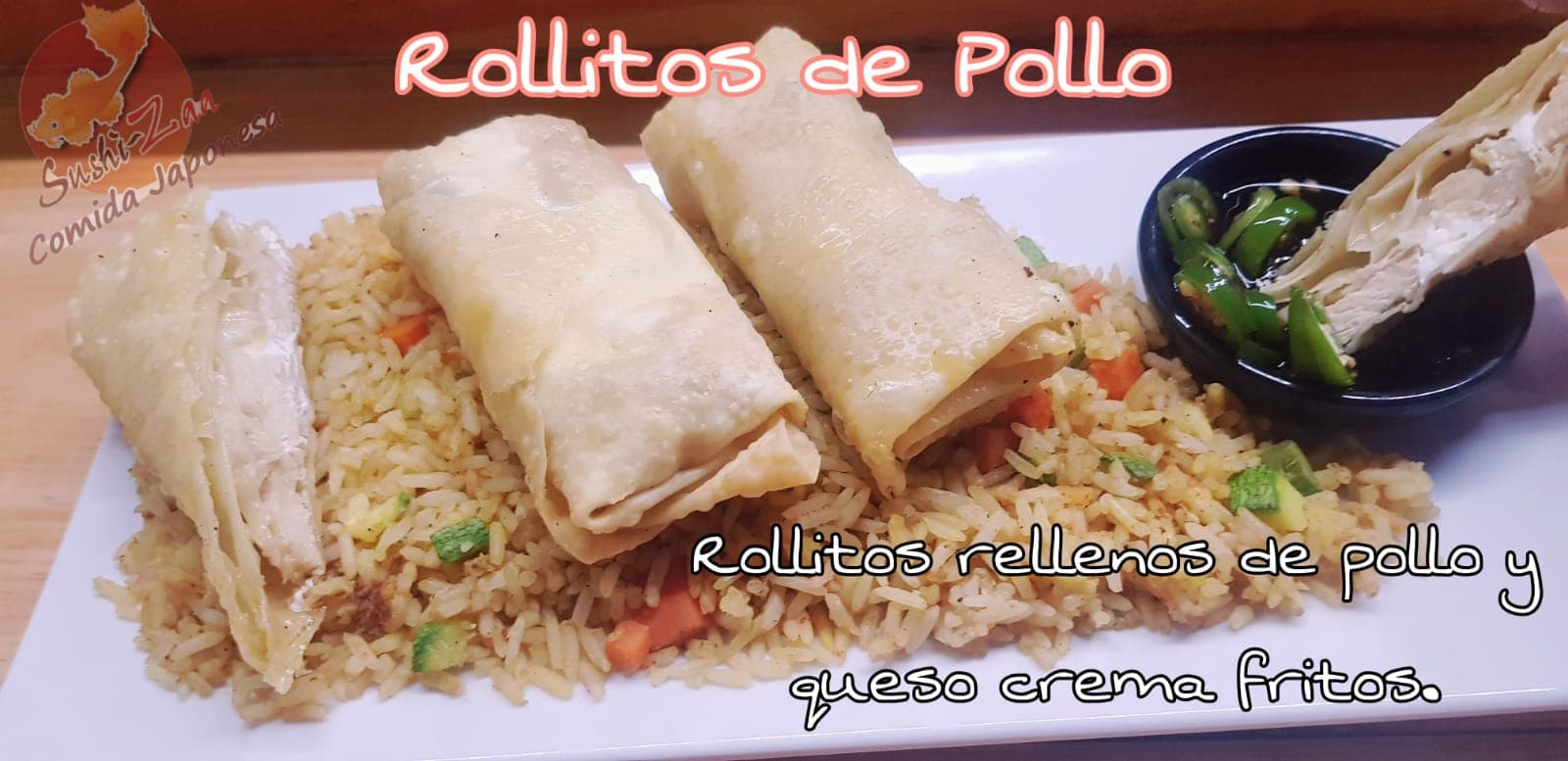 Rollitos de Pollo 3 pzas