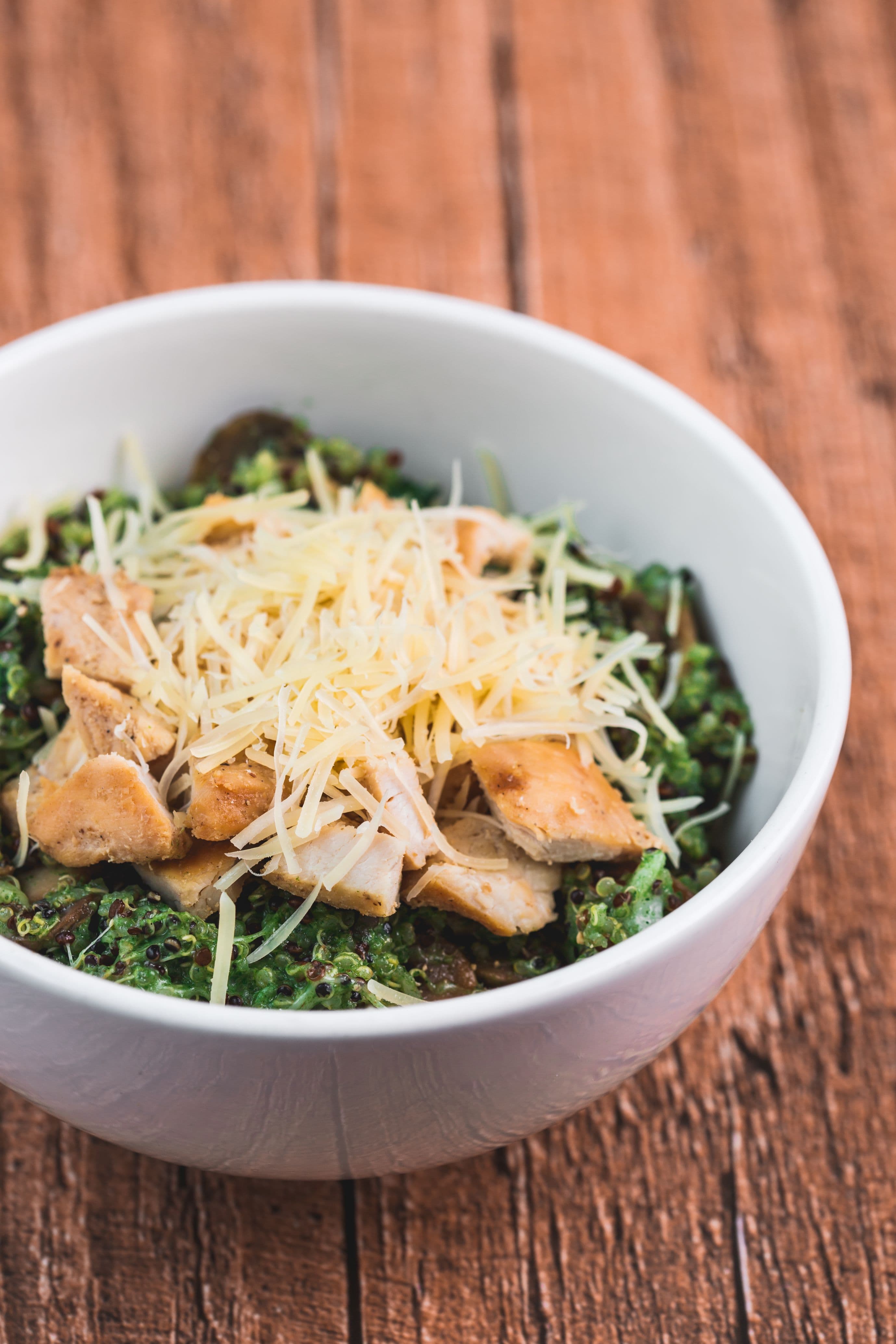 Pesto Quinua Bowl