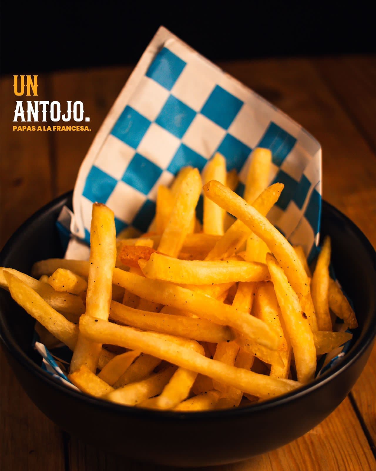 Papas Francesa Fritas con Sal