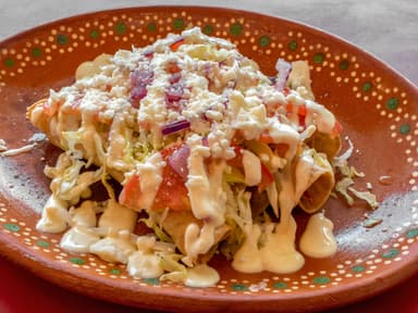 Taco Dorado de Papa