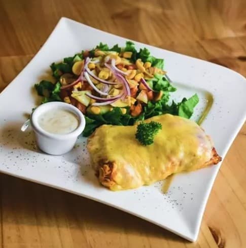 Lasaña de Pollo en Salsa Blanca