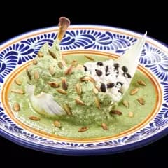 Pipián verde con pollo (130 g)