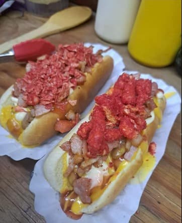 Hot Dog Takis Flamin