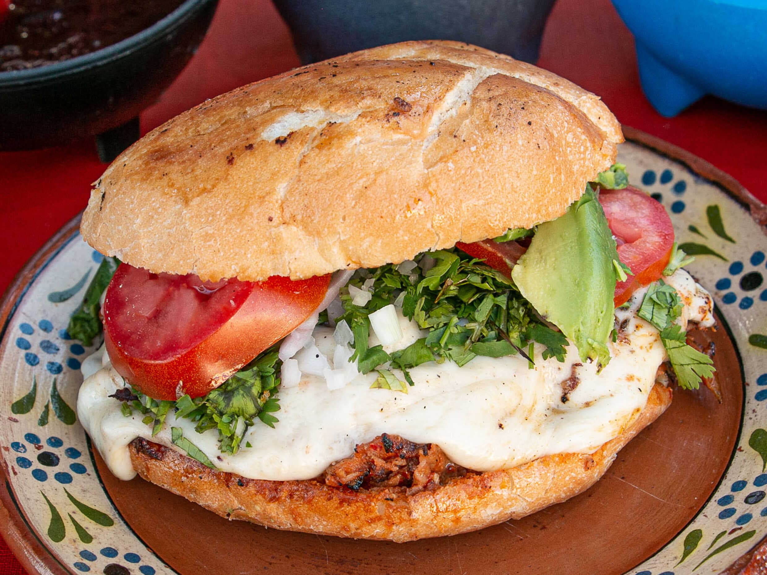 Torta c/Queso Pastor