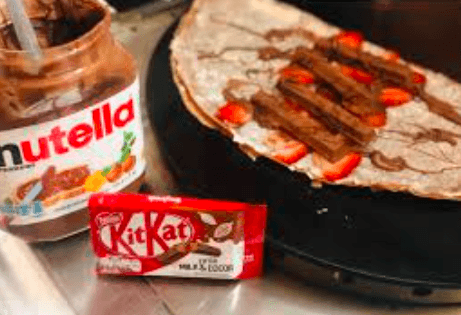 Crepa Kit-Kat Nutella