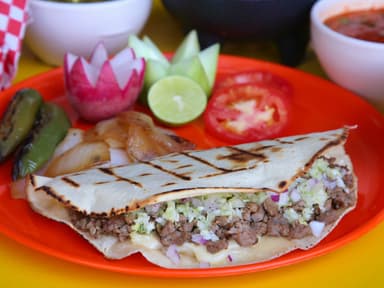 Quesataco de Maíz de Pastor