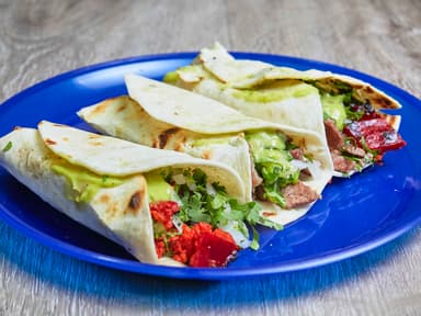 Taco de Harina de Longaniza