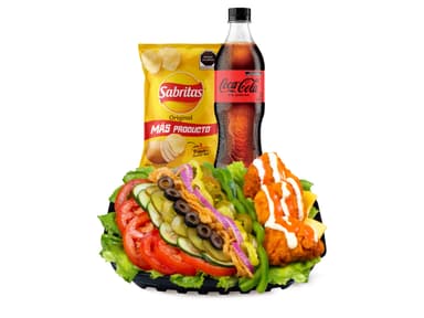 Ensalada Boneless Hot en Combo