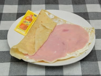 Crepa Philadelphia con Jamón