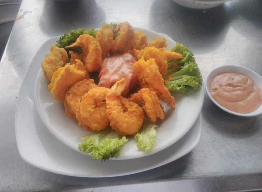 Langostino a la Mariposa