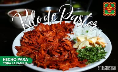 1/2 kilo de Pastor + Gringas de Pastor