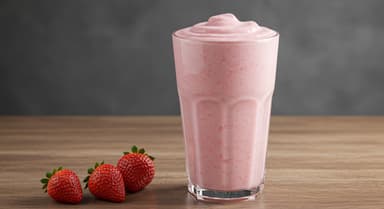 Malteada de Fresa