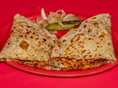 Molletes de Bistec