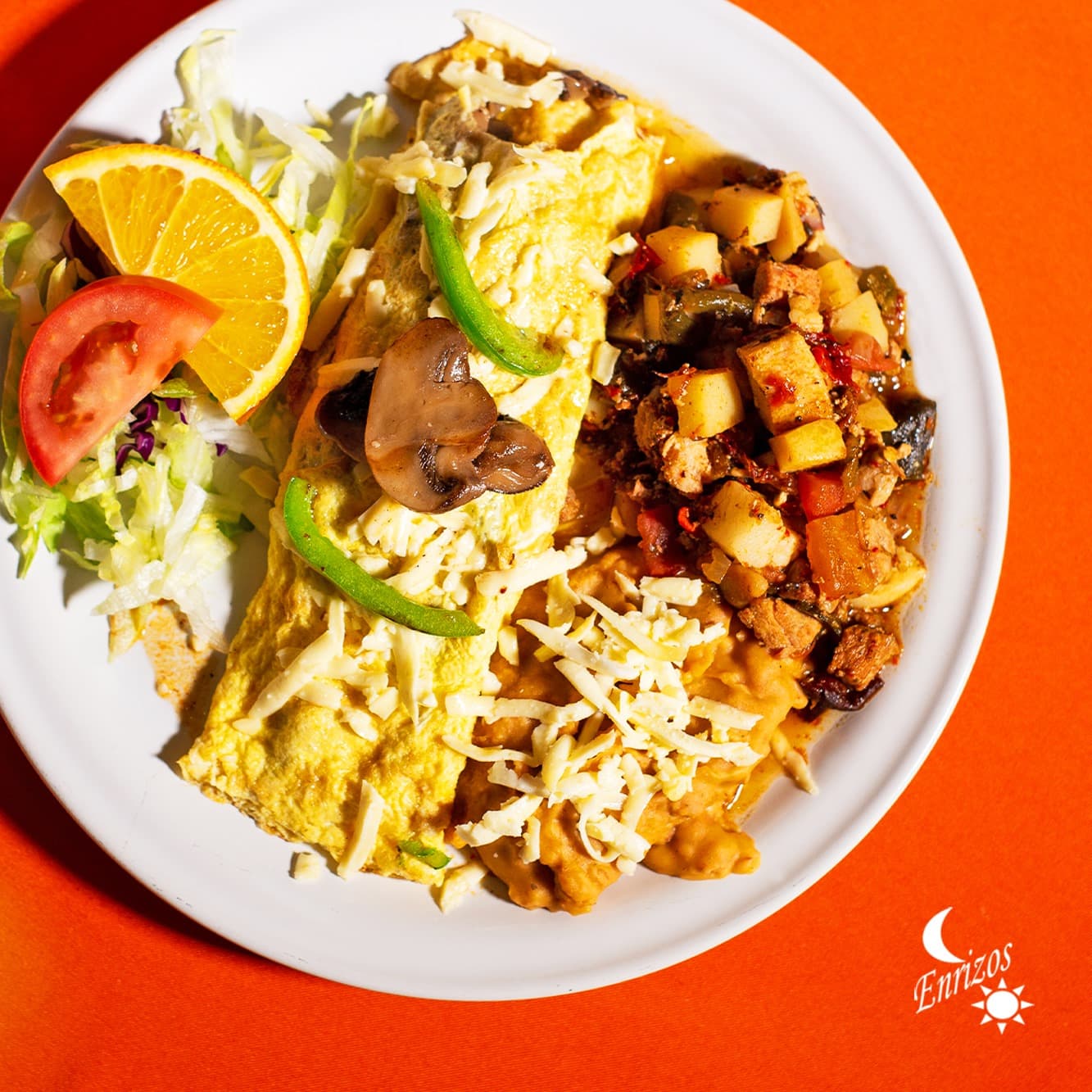 Omelete de Champiñones