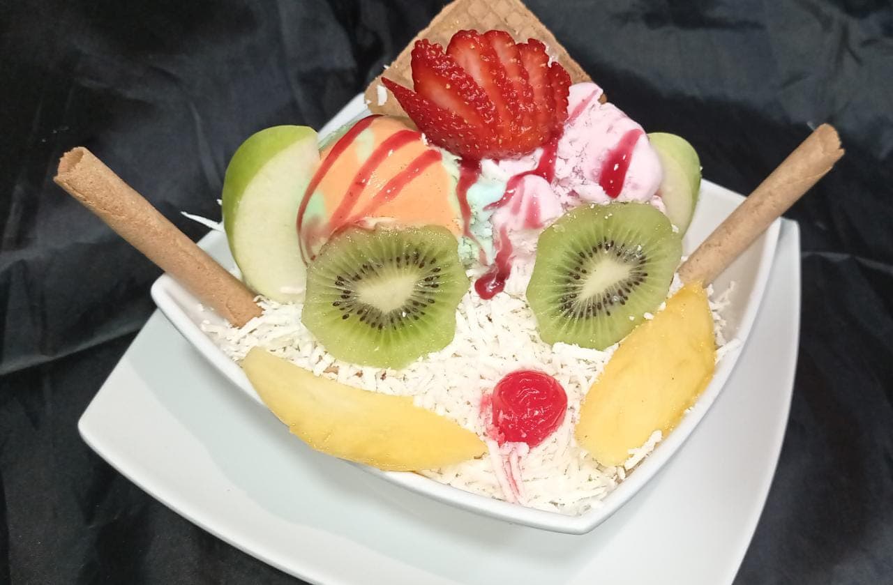 Ensalada Light con Helado