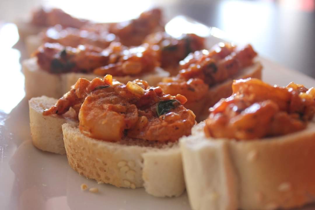 TAPAS DE CAMARONES
