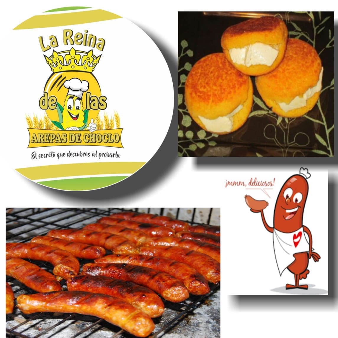 Combo Arepa de Choclo + Chorizo