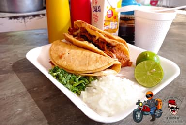Taco de maíz especial