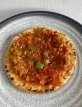 Arepa con Hogao