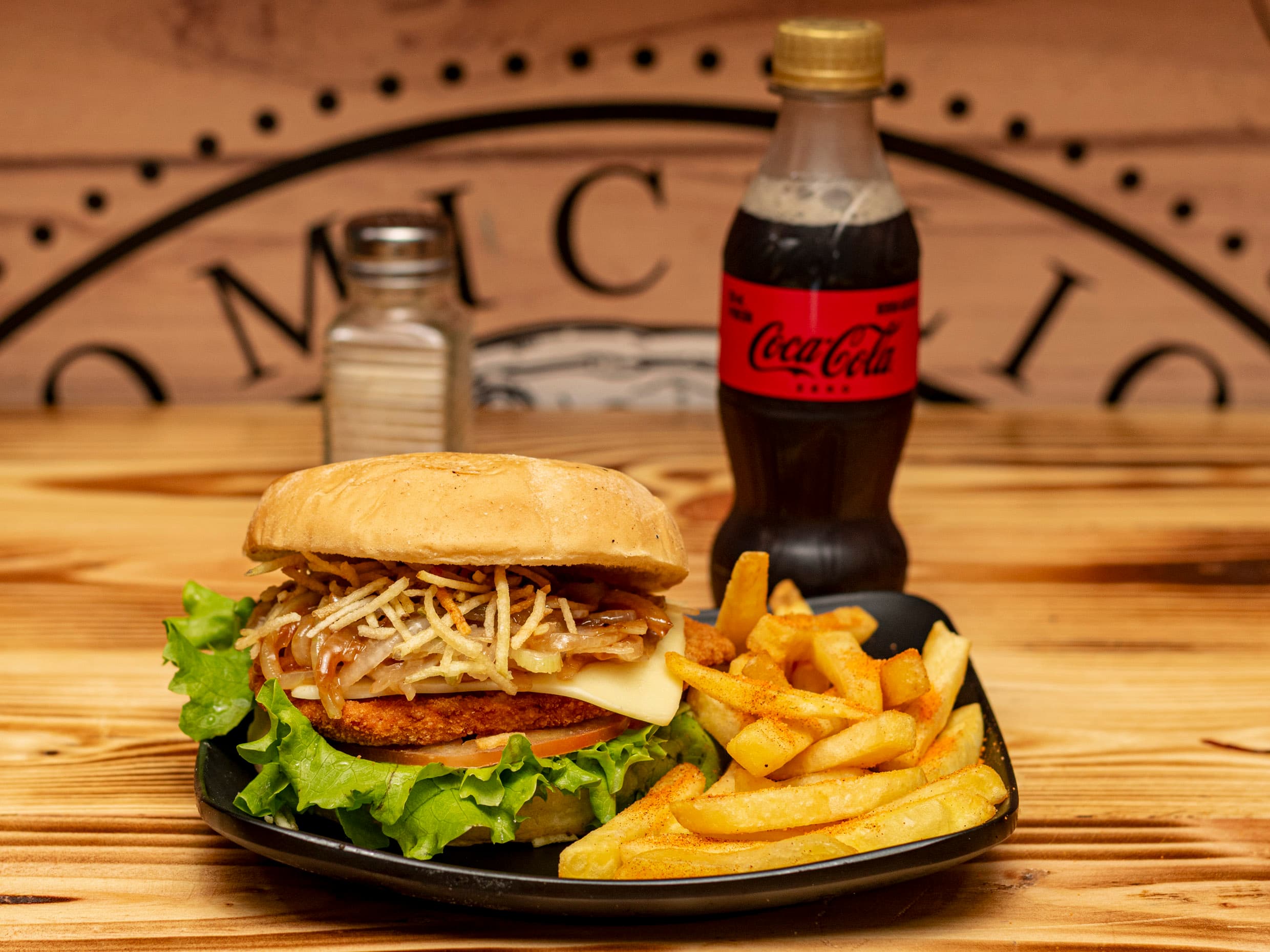 COMBO Hamburguesa Apanada