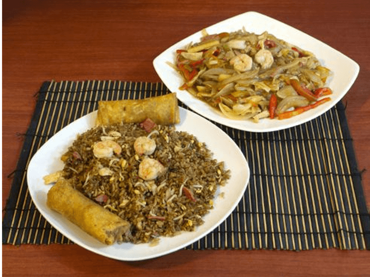 Combo bandeja china
