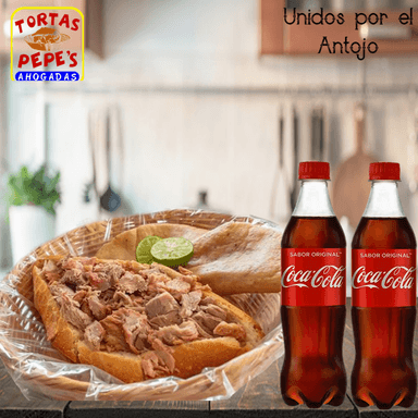 combo2 2tortas c carne 4tacos senci 2 cocas 500ml
