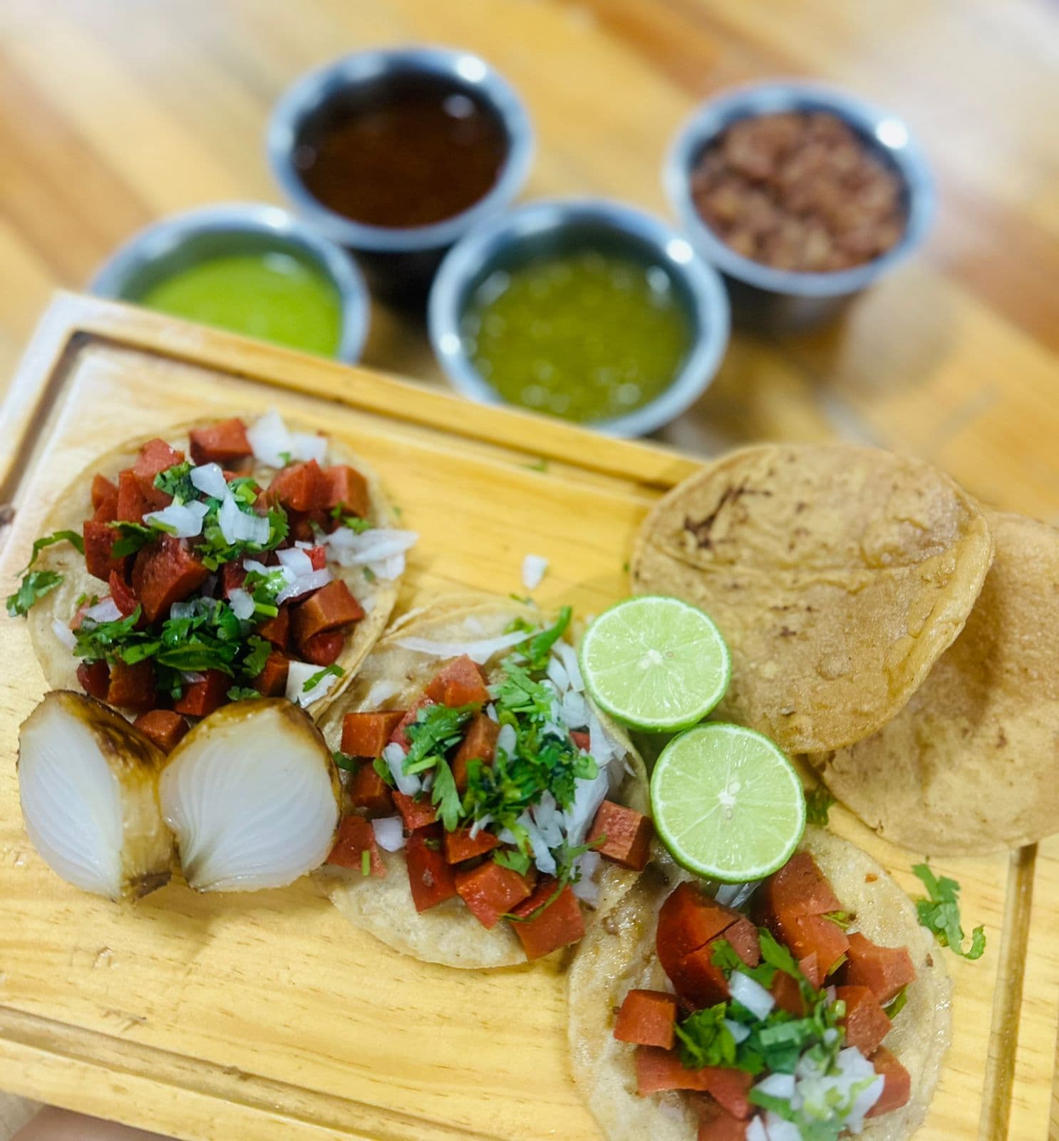 Taco Chico de Salchicha