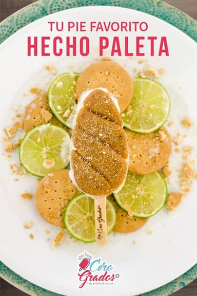 Paleta de Pay de Limón
