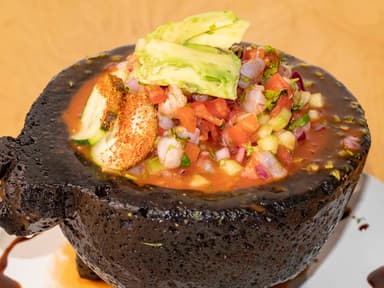 Ceviche con Camarón