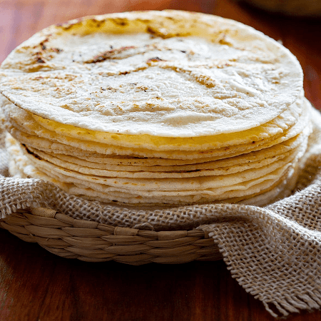 8 Tortilla de Maíz