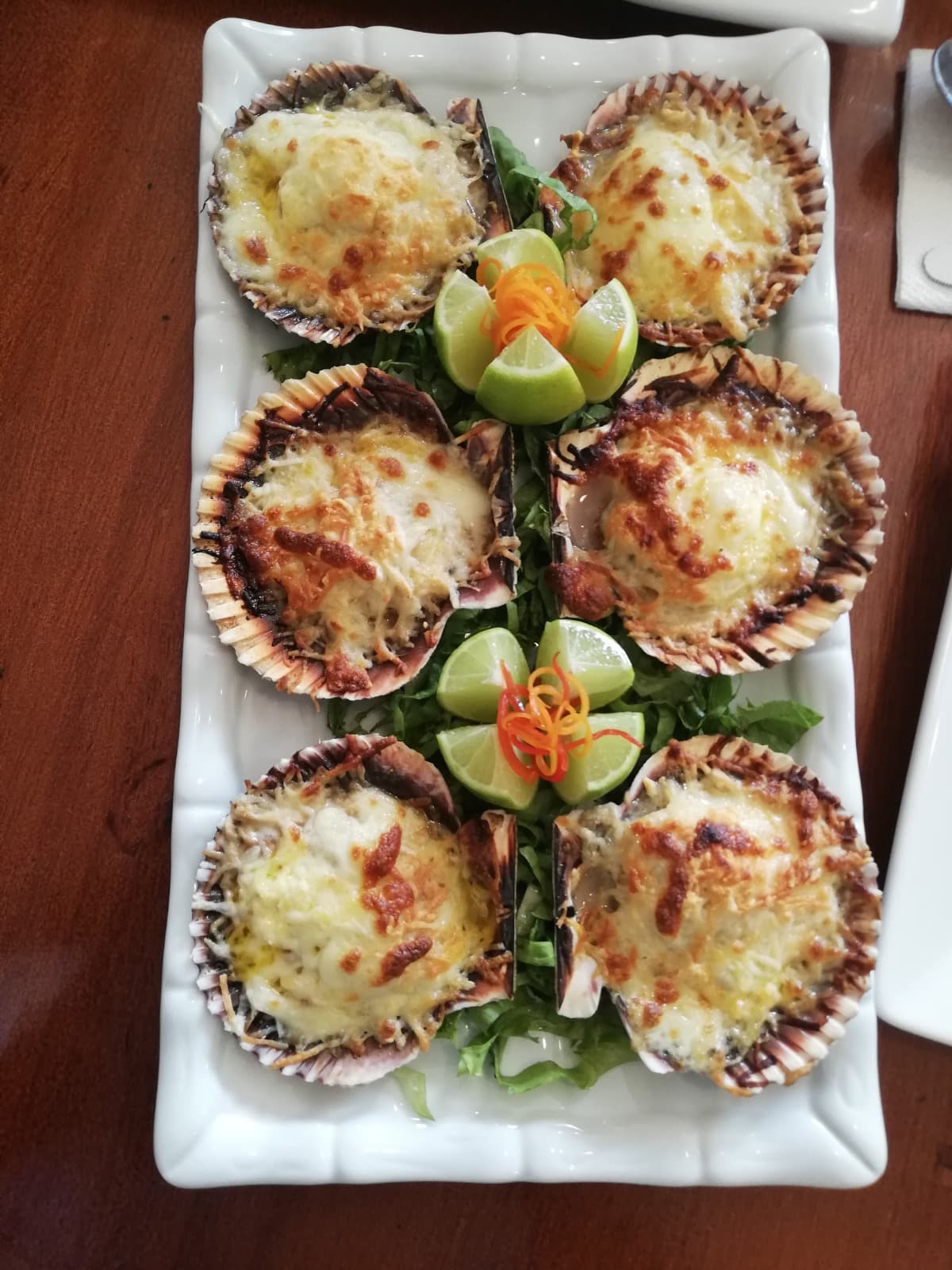 Conchitas a la Parmesana