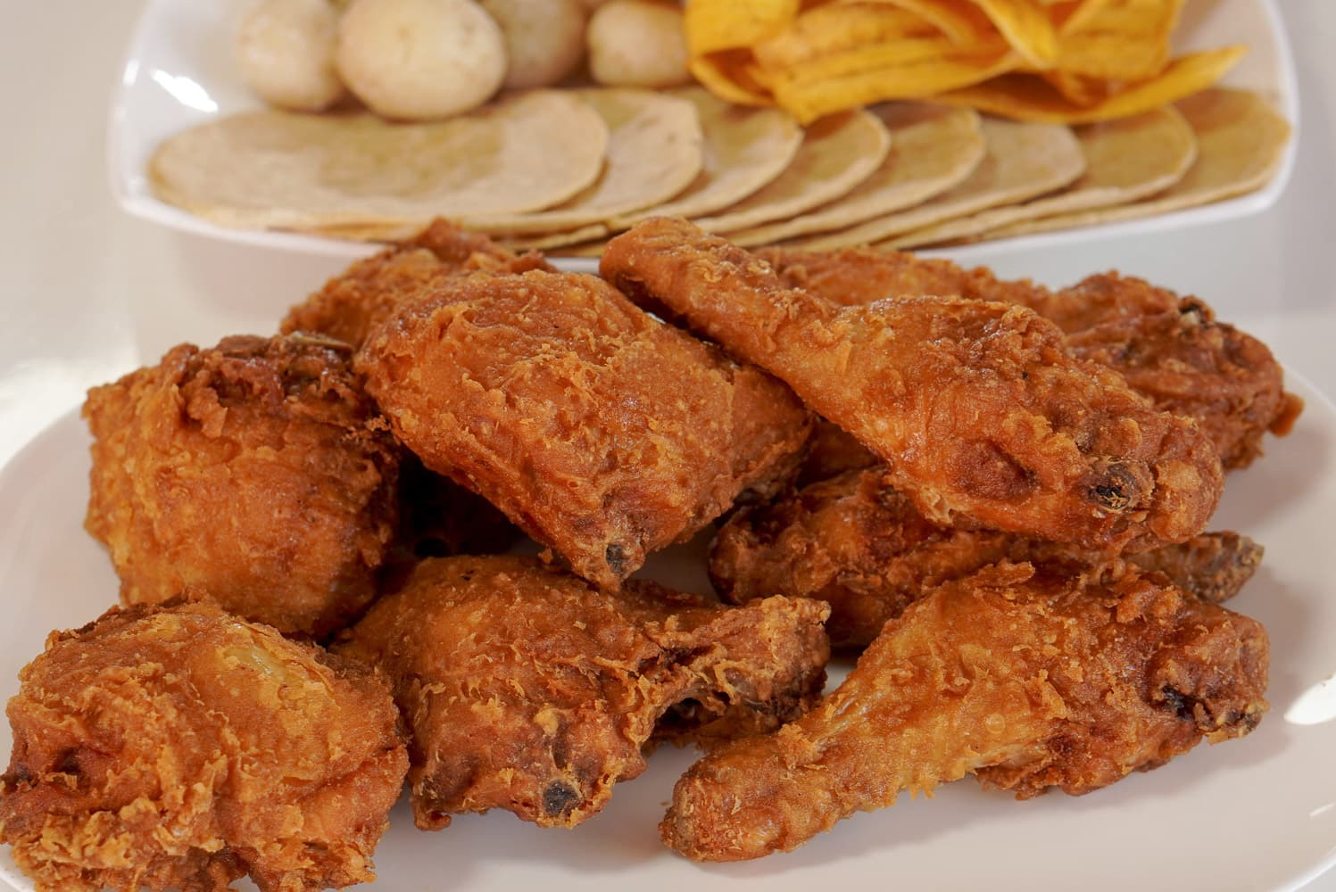 10 Piezas de Pollo Frito