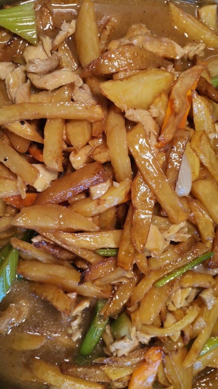 Pollo con Papa