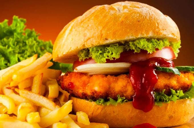 Hamburguesa de Pollo