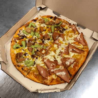Pizza Mediana 2 Ingredientes - 6 Porciones
