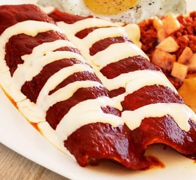Orden de enchiladas rojas