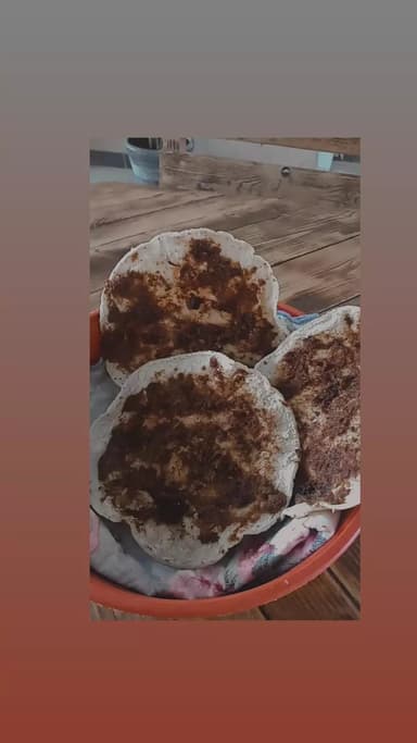 Tostada con Asientos