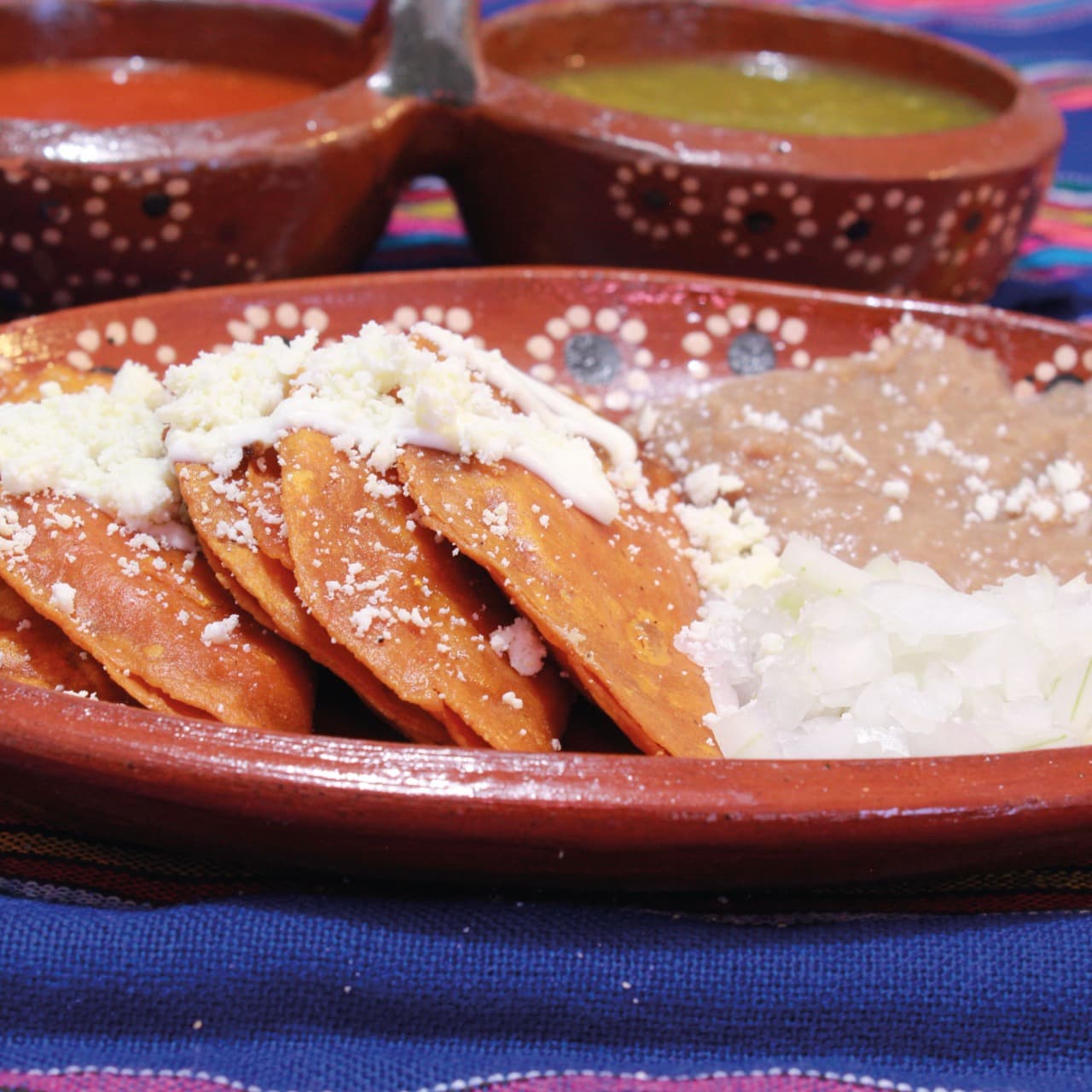 Enchiladas Sencillas y Refresco