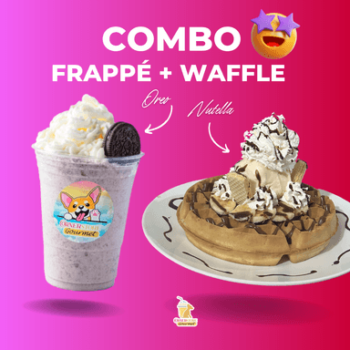 Combo Frappé + Waffle