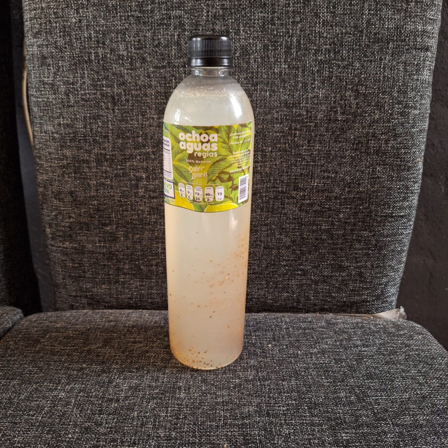Agua Limon con Chia 1 Litro