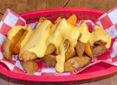 Papas a La Francesa con Queso Amarillo