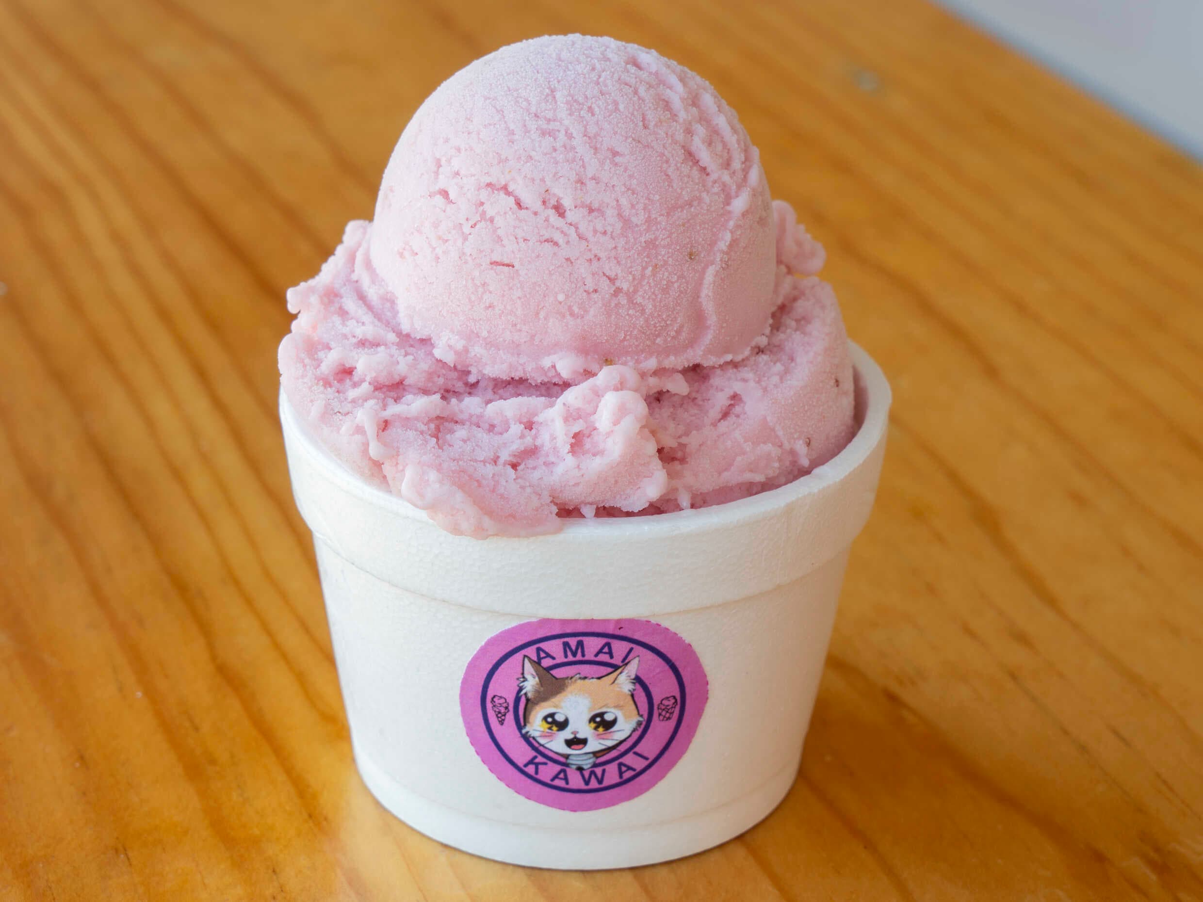 Helado de Fresa