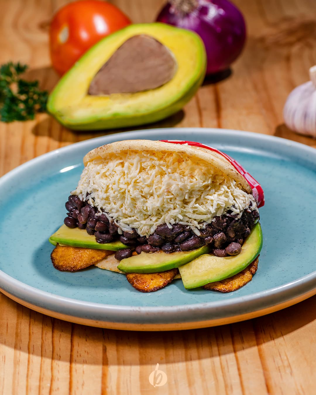 Arepa Vegetariana