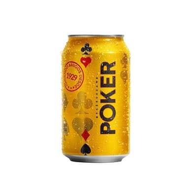 Poker 330 ml lata