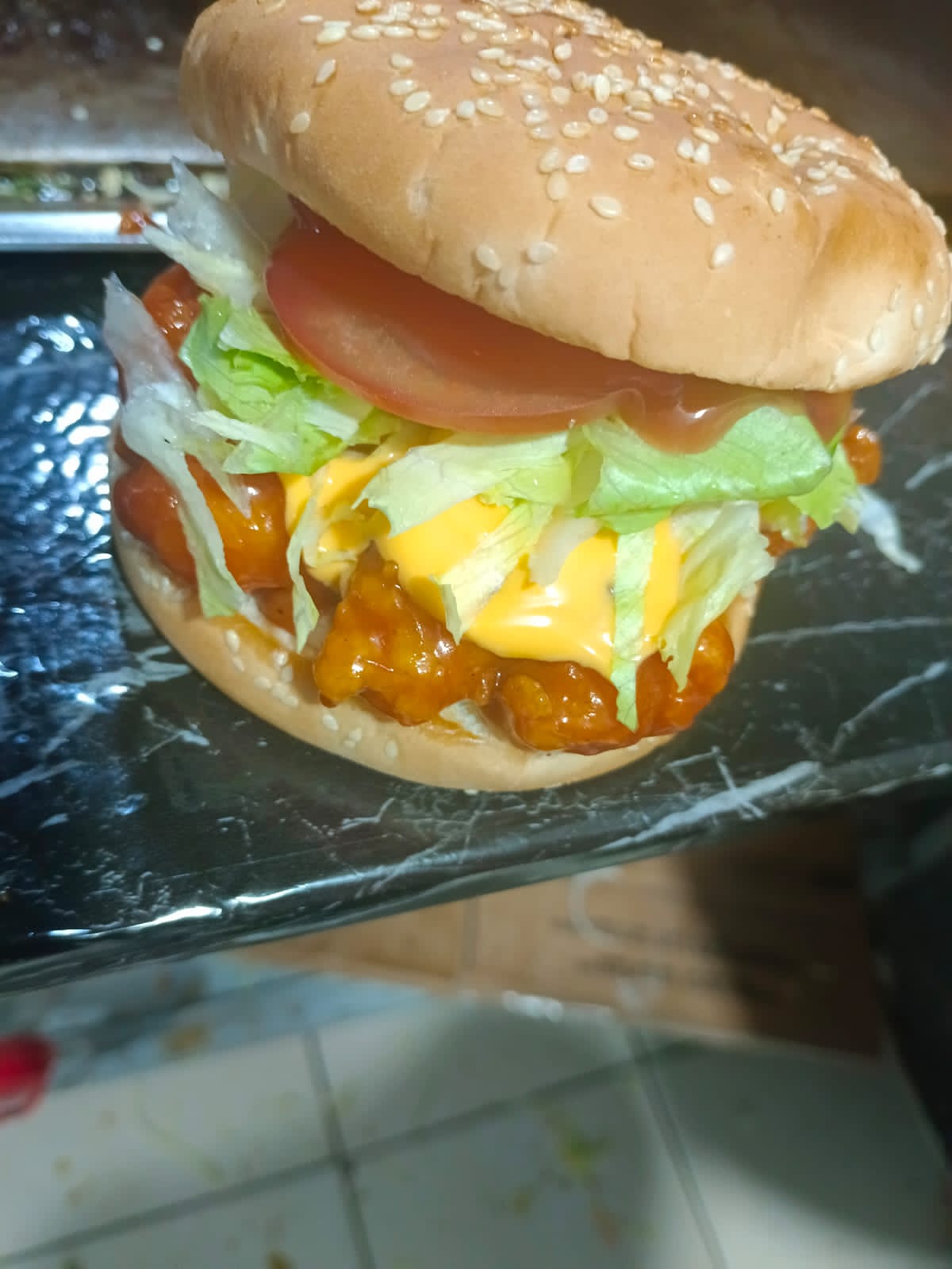 Hamburguesa de Pollo