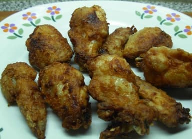 Alitas de Pollo Fritas